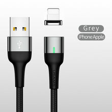 Load image into Gallery viewer, Magnetic Cable for iPhone xiaomi Huawei USAMS 3A Fast Charging