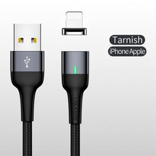 Load image into Gallery viewer, Magnetic Cable for iPhone xiaomi Huawei USAMS 3A Fast Charging