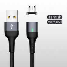 Load image into Gallery viewer, Magnetic Cable for iPhone xiaomi Huawei USAMS 3A Fast Charging