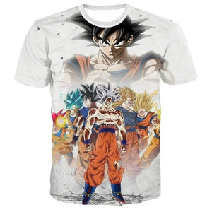 Dragon ball Tshirt 3D