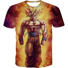 Load image into Gallery viewer, Dragon ball Tshirt 3D