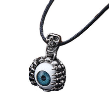 Load image into Gallery viewer, Hot Punk Men&#39;s Skeleton Skull Eyes Stainless Steel