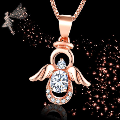Jewelry Angel Necklace for Girls Women