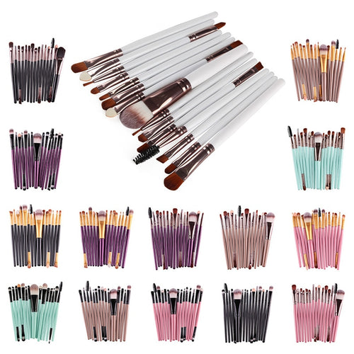 MAANGE 15Pcs Makeup Brushes